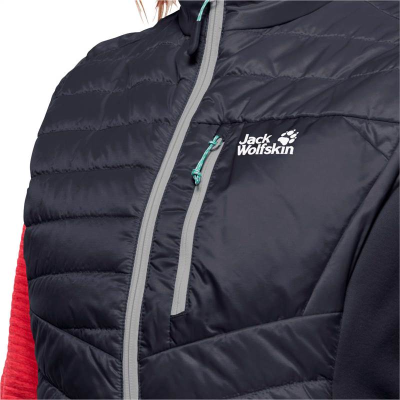 Jack Wolfskin Womens Roteburn Windproof Quilted Vest-4
